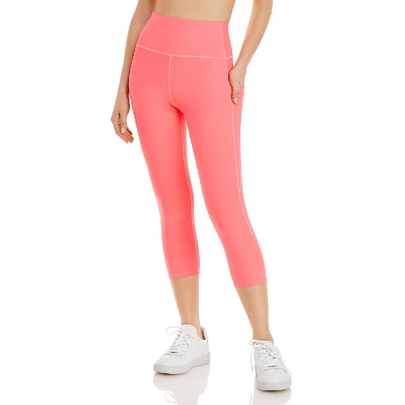 Aqua Womens High Rise Stretch Leggings