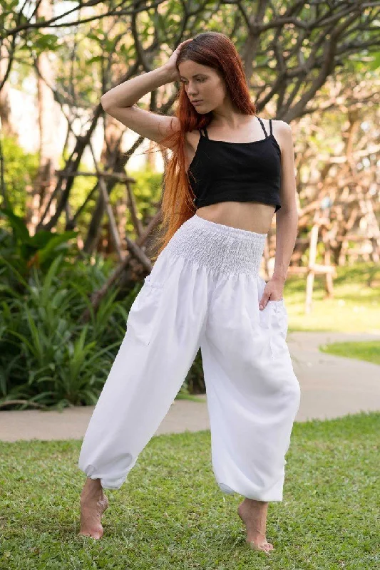 White Crystal Pants