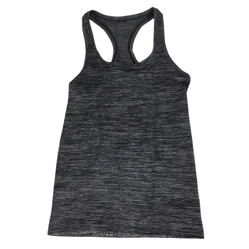 Athletic Tank Top By Lululemon In Grey, Size: 4