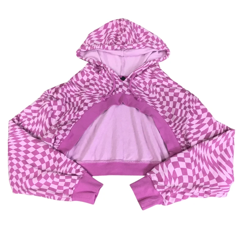 Sweatshirt Hoodie By Divided In Pink, Size: M