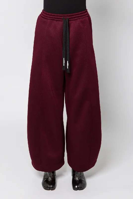 Melitta Baumeister Round Leg Loungepants in Bordeaux