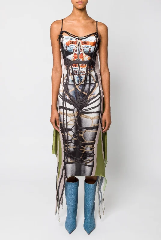 Y/Project Bondage Print Dress